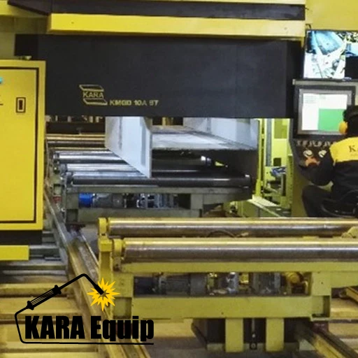 دستگاه دریل سی ان سی 10 محور تیر ورق کارا