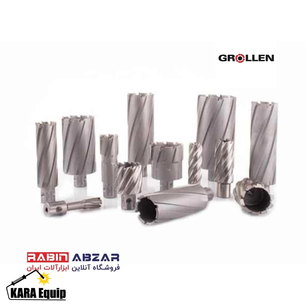مته گردبر TCT نرمال 10 سانت سر الماس گرولن - GROLLEN