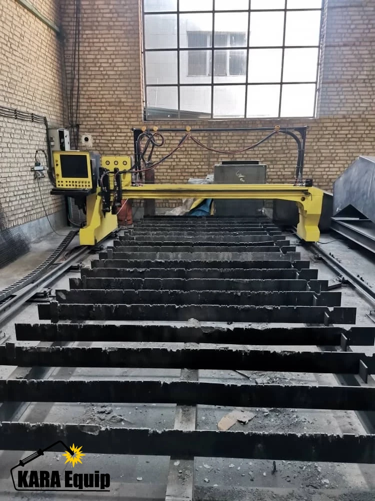 دستگاه برش cnc هوا گاز 2.5*6 کارا