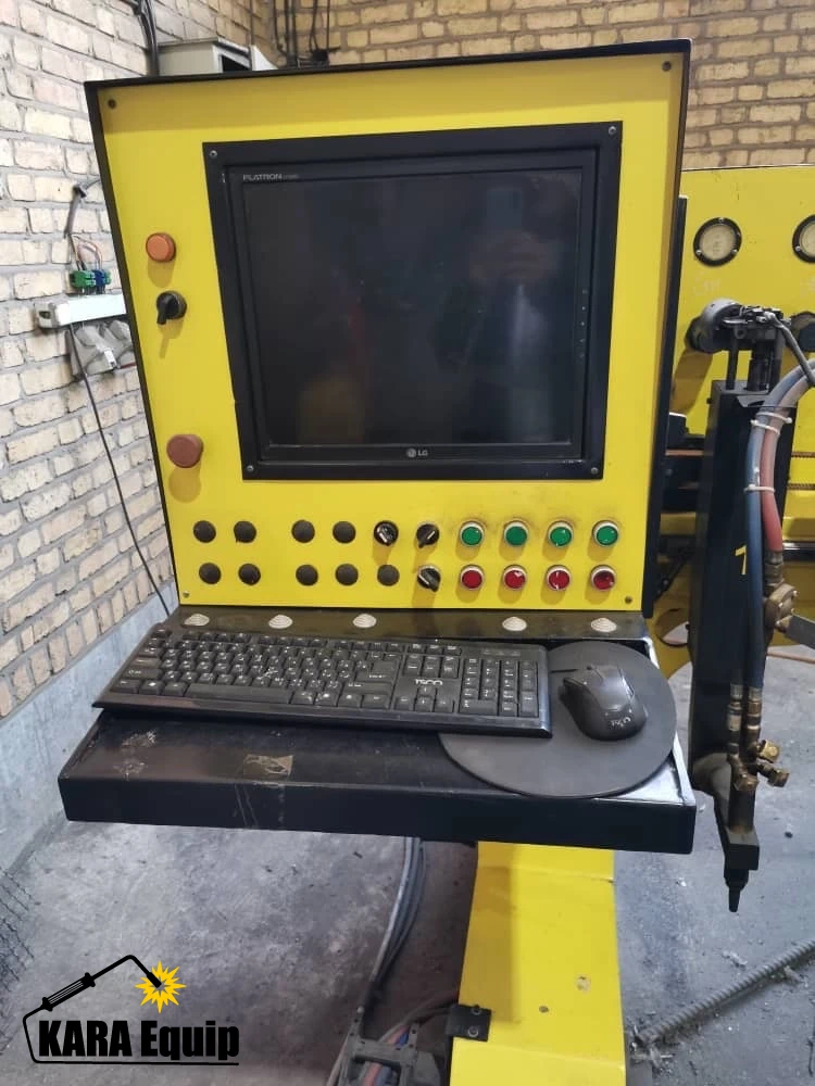 دستگاه برش cnc هوا گاز 2.5*6 کارا